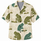 Labor Day Hawaiian Shirt- Welder and Spark Scene Print for Workers