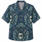 Labor Day Hawaiian Shirt - Welder Helmet Damask Scroll Print for Men