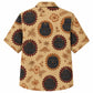 Labor Day Hawaiian Shirt with Barrel Gear Palm Print for Men and Women