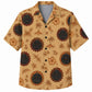 Labor Day Hawaiian Shirt with Barrel Gear Palm Print for Men and Women