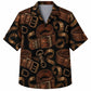 Labor Day Hawaiian Shirt with Leather Belt Buckle Print for Men and Women