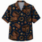 Labor Day Hawaiian Shirt with Leather Belt Grommet Print for Men and Women