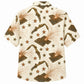 Labor Day Hawaiian Shirt with Pickaxe Spark Star Print for Men and Women