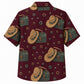 Labor Day Hawaiian Shirt with Straw Hat Toolbox Print for Men and Women