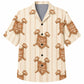 Labor Day Hawaiian Shirt with Union Hammer Crest Print for Men and Women