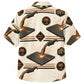 Labor Day Hawaiian Shirt with Welding Torch Spark Print for Men and Women