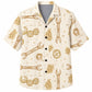 Labor Day Hawaiian Shirt with Wrench and Gear Print for Men and Women