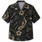 Labor Day Hawaiian Shirt - Worker Tribute & Hibiscus Print for Men