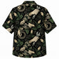 Labor Day Hawaiian Shirt - Working Hands & Foliage Print for Men