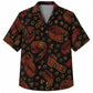 Labor Day Hawaiian Shirt- Workshop Tools and Lantern Badge for Summer
