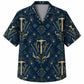Labor Day Hawaiian Shirt- Wrench Firework Damask Print for the Long Weekend