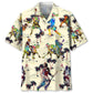 Hawaiian Shirt / Adults / S Lacrosse Beach Color Hawaiian Shirt