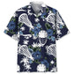 Hawaiian Shirt / Adults / S Lacrosse Blue Nature Hawaiian Shirt
