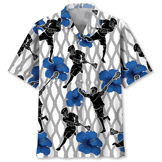 Hawaiian Shirt / Adults / S Lacrosse Mesh Hawaiian Shirt