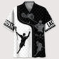 Hawaiian Shirt / Adults / S Lacrosse Mesh Pattern Hawaiian Shirt