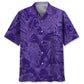 Hawaiian Shirt / Adults / S Lacrosse Purple Hawaiian Shirt