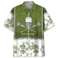 Hawaiian Shirt / Adults / S Lacrosse Skull Hawaiian Shirt