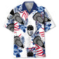 Hawaiian Shirt / Adults / S Lacrosse Sticks Hawaiian Shirt