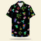 Led Beach Pattern Unisex Hawaiian Shirt Aloha Shirt Summer Vibe Besties Drunk