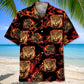 Leopard Fire Hawaiian Shirt