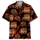 Hawaiian Shirt / Adults / S Leopard Fire Hawaiian Shirt