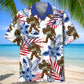 Let's Go Fishing Bigfoot Hawaiian Shirt