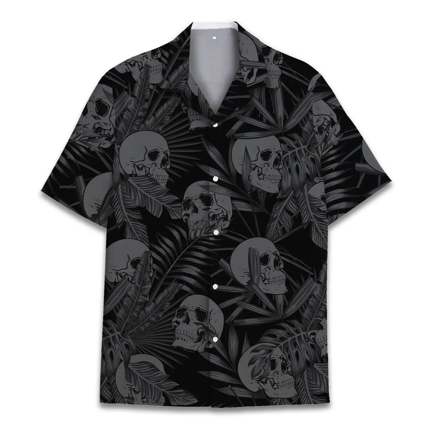 Hawaiian Shirt / Adults / S Skull Unisex Hawaiian Shirt Aloha Shirt