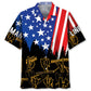 Hawaiian Shirt / Adults / S Lineman Proud Hawaiian Shirt