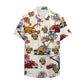Hawaiian Shirt / Adults / S Lineman Unisex Hawaiian Shirt Aloha Shirt - The Cranes Pattern