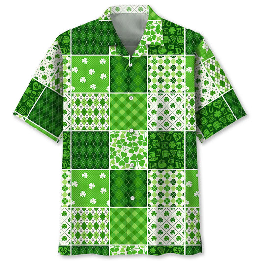 Hawaiian Shirt / Adults / S Lucky Irish St.Patrick Day Hawaiian Shirt