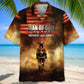 Man Of God Firefighter Dad Grandpa Hawaiian Shirt