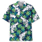 Hawaiian Shirt / Adults / S Marijuana Leaf Guns Hawaiian Shirt