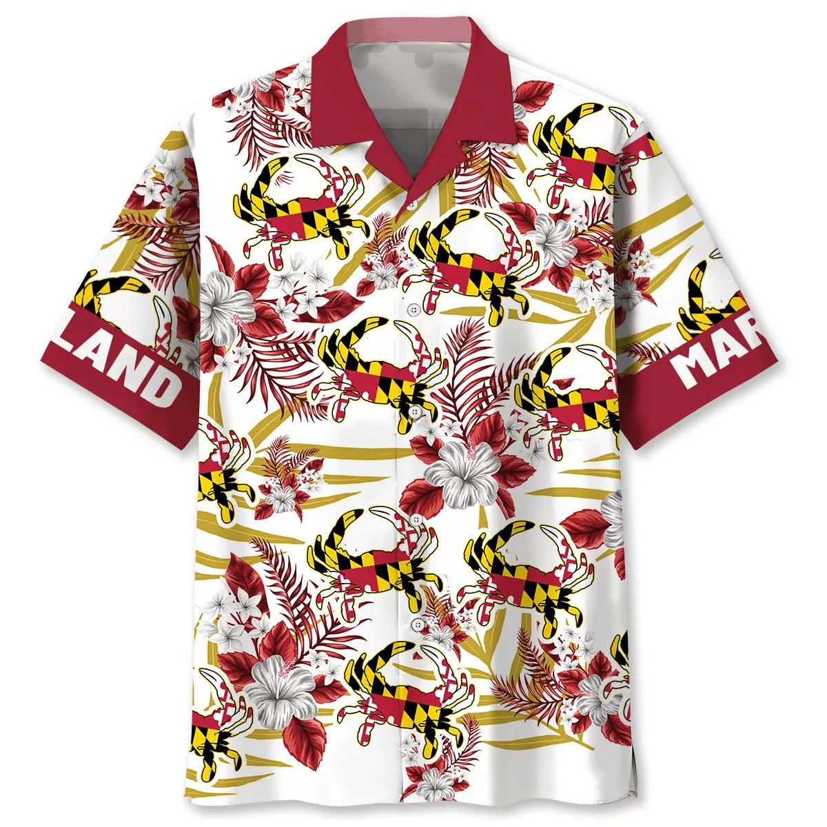 Maryland Proud Hawaiian Shirt