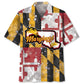 Hawaiian Shirt / Adults / S Maryland Proud Vintage Hawaiian Shirt