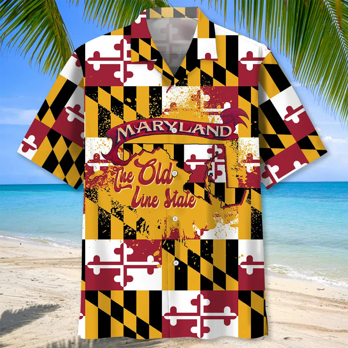 MaryLand The Old Line State Proud Hawaiian Shirt