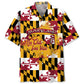 Hawaiian Shirt / Adults / S MaryLand The Old Line State Proud Hawaiian Shirt