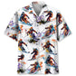Hawaiian Shirt / Adults / S Master Skiing Hawaiian Shirt