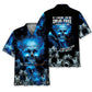 Mechanic Neon Skull Hawaiian Shirt