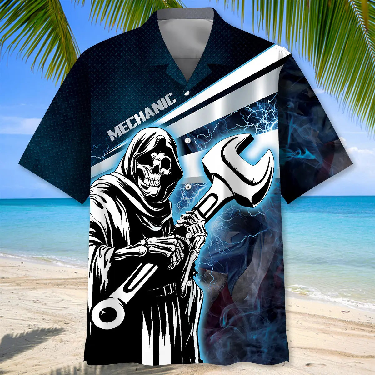 Mechanic Reaper Hawaiian Shirt