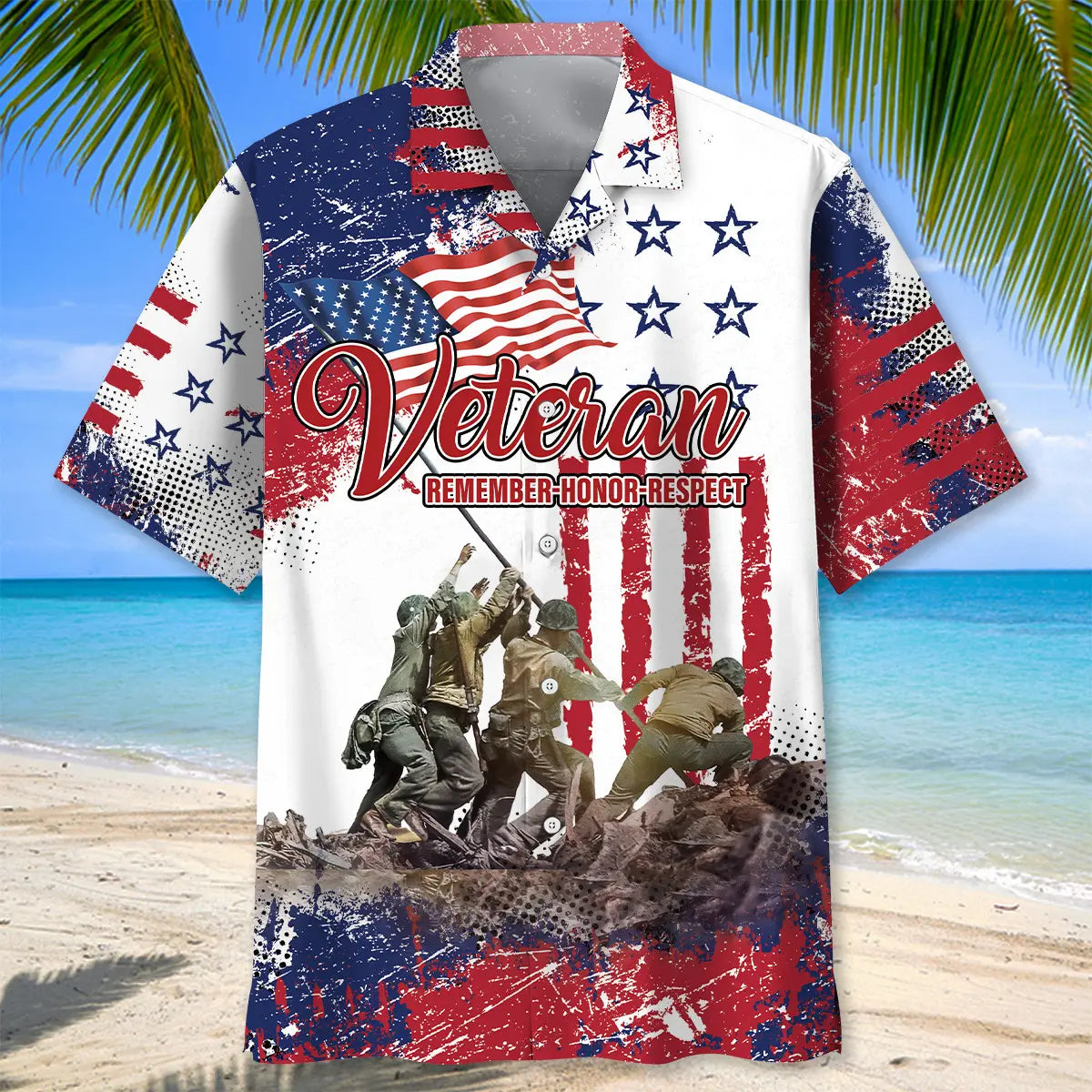 Memorial Day Is For Them Veteran Day Is For Me Hawaiian Shirt