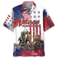 Hawaiian Shirt / Adults / S Memorial Day Is For Them Veteran Day Is For Me Hawaiian Shirt