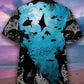 Men's Casual Marine Graphic Print Hawaiian Shirt