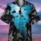 Hawaiian Shirt / Adults / S Men's Casual Marine Graphic Print Hawaiian Shirt