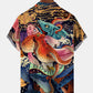 Men's Estern Pattern Printing Casual Hawaiian Shirt