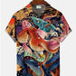 Hawaiian Shirt / Adults / S Men's Estern Pattern Printing Casual Hawaiian Shirt