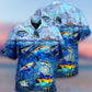 Mens Fishing Love Fish Love Ocean Limited Edition Hawaiian Shirt