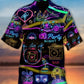 Hawaiian Shirt / Adults / S Men's Life Is Better With Dj Neon Hawaiian Shirt