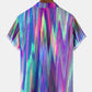 Men's Multicolor Abstract Casual Hawaiian Shirt