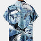 Men's Ocean Shark Hawaiian Shirt