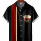 Hawaiian Shirt / Adults / S Men's Poker Vintage Bowling Hawaiian Shirt